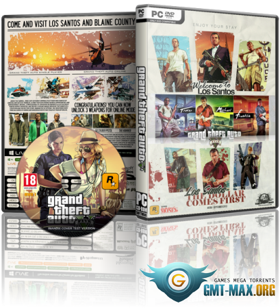 GTA 5 / Grand Theft Auto V v.1180.1 (2017/RUS/ENG/RePack от MAXAGENT)
