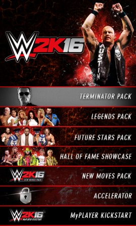 WWE 2K16 (2016/ENG/RePack от MAXAGENT)