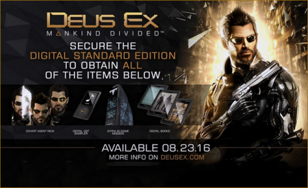 Deus Ex: Mankind Divided Deluxe Edition v.1.19 HotFix + DLC (2016/RUS/ENG/GOG)